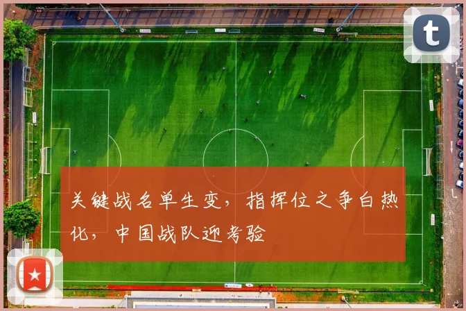 关键战名单生变，指挥位之争白热化，中国战队迎考验 - 彩客网